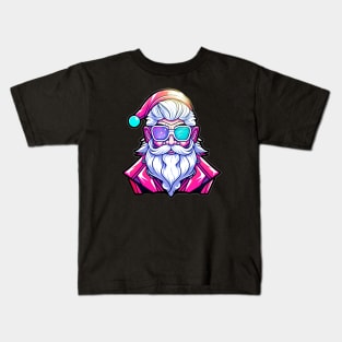 Futuristic Santa Kids T-Shirt